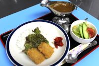 ひれかつカレー